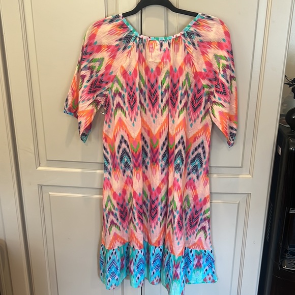 Lulalife carson shirred dress nwt small - Picture 2 of 4